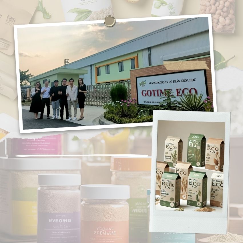Gia công bột dinh dưỡng tại Gotime Eco